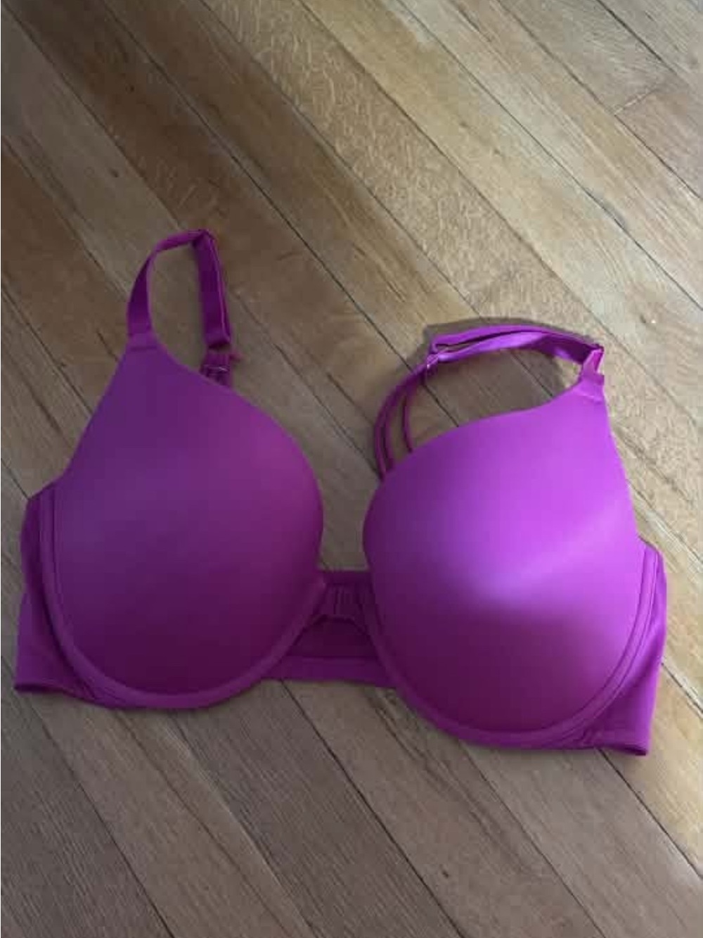 Women’s Padded T-Shirt Bra - Fuchsia